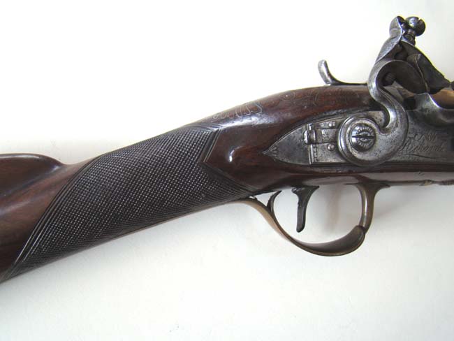  An exceptionally fine Early 19th Century English Flintlock Blunderbuss with Spring Bayonet by Joseph and William Richards circa 1808. — image 3
